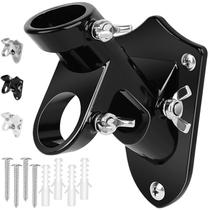 Suporte para mastro de bandeira HPGOED Heavy Duty Metal Alumínio Suporte para mastro de bandeira HPGOED Heavy Duty Metal Alumínio