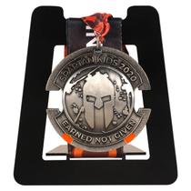 Suporte para Medalha WANLIAN em Aço Preto 13x12 cm