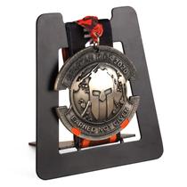 Suporte para Medalha WANLIAN Expositor Individual em Aço Preto