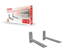 Suporte para micro ondas e forno elétrico com ajuste profundidade e largura