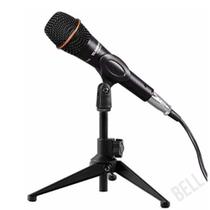 Suporte Para Microfones Dinâmicos Tripé Pedestal de Mesa - Bell