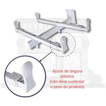 Suporte para microondas branco max 30 kg reforçado