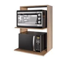Suporte para Microondas e Forno Nicho Suspenso Thai 60cm Freijó M12 - D'Rossi