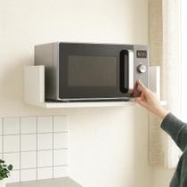 Suporte Para Microondas Impressora Forno Mdf Nicho 60x40 Cor Branco