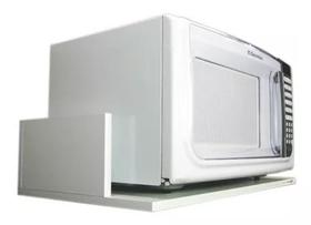 Suporte Para Microondas Nicho Prateleira Mdf Cor Branco