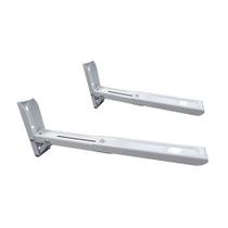 Suporte para microondas ou forno eletrico branco-c/braço telescópio