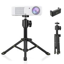 Suporte para mini projetor JCWINY Mini Tripod Desktop Tabletop Suporte para mini projetor JCWINY Mini Tripod Desktop Tabletop
