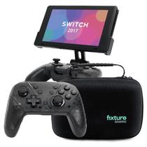 Suporte para monitor de console de jogos + Suporte de controlador de jogo S1
