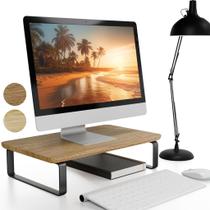 Suporte para Monitor de Madeira KIBAGA - Resistente e Elegante