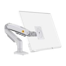 Suporte Para Monitor De Mesa Com Pistão a Gás 17 a 32" Branco NB F80-XE