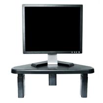 Suporte para monitor de mesa ergonômico. Triangular.