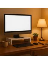 Suporte Para Monitor e Notebook Apoio de Mesa MDF Ergonomico Suporte Para Monitor e Notebook Apoio de Mesa MDF Ergonomico