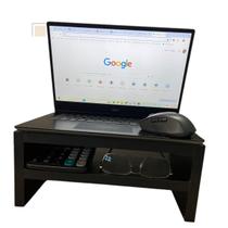 Suporte Para Monitor E Notebook Home Office De Mesa Em Mdf