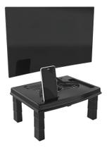 Suporte para Monitor e Notebook Reliza Ergodesk Preto Altura