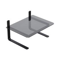 Suporte Para Monitor Office Ajustável Vidro Fumê Nr17 Reliza