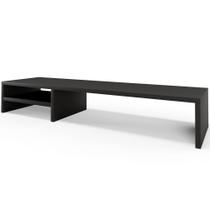 Suporte Para Monitor Stand Home Office Lap 90 cm L03 Preto - Lyam Suporte Para Monitor Stand Home Office Lap 90 cm L03 Preto - Lyam