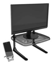 Suporte para monitor + suporte celular multiuso nr17 ergolution reliza Suporte para monitor + suporte celular multiuso nr17 ergolution reliza