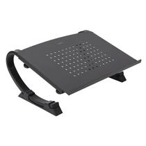 Suporte para monitor, suporte para laptop, Amazon Basics, ajustável, preto