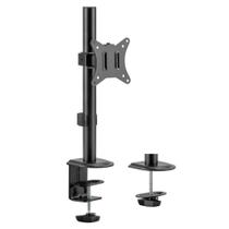 Suporte Para Monitor TVs Monitor Tela LED LCD Clanm de 17 Até 32 Polegadas Cor Preto Padrão VESA Aço Reforçado