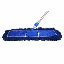 Suporte para Mop Pó CJ40E com Cabo Alumínio Anodizado 1,40M e Luva 100% Acrílica para Pisos