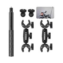 Suporte Para Moto Com Bastão De Selfie Para Insta360 X2 X3 X4 X5, Kit De Acessórios Para Guidão