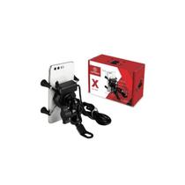Suporte para moto com carregador usb kap-c020