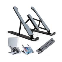 Suporte Para Notebook Ajustável Dobrável Ergonômico Suporta Até 20kg - XSD