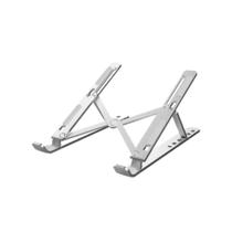 Suporte Para Notebook Aluminio, Ajustavel, 10 a 17 Polegadas, Resistente, Comtac, Prata 24189393