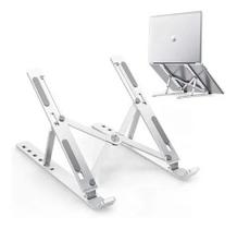 Suporte Para Notebook Alumínio Ajustável Dobrável Ergonômico bs07