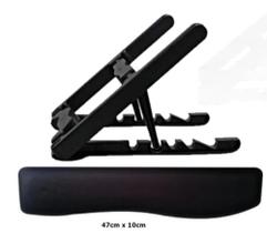 Suporte Para Notebook + Apoio P/teclado (key Pad) Preto