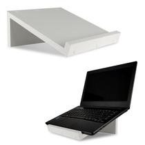 Suporte para Notebook Base de Mesa Ergonômica Gamer Spark Branco - Genus Móveis