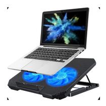 Suporte Para Notebook Base Led Refrigerada Ventilação Silenciosa Cor Preto Cor Do Led Azul B-MAX