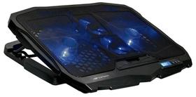 Suporte para Notebook C3 Tech - até 17.3 - com LED - 5 Ajustes de Altura - 2 portas USB - NBC-100BK