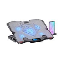 Suporte para Notebook C3TECH, NBC-90SI, Gamer, 15,6", Led, 5Coolers, 5Níveis Altura Suporte para Notebook C3TECH, NBC-90SI, Gamer, 15,6", Led, 5Coolers, 5Níveis Altura