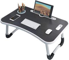Suporte Para Notebook Café Da Manhã Tipo Bandeja Dobrável Cor Preto Suporte Para Notebook Café Da Manhã Tipo Bandeja Dobrável Cor Preto