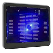 Suporte para Notebook com Cooler e Led Base Refrigeradora USB Easy1 9" à 15" MBTech Suporte para Notebook com Cooler e Led Base Refrigeradora USB Easy1 9" à 15" MBTech