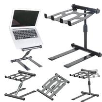 Suporte Para Notebook DJ Controladora Mixer Mesa De Som Dobrável Profissional Suporte Para Notebook DJ Controladora Mixer Mesa De Som Dobrável Profissional