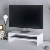 Suporte para Notebook e Monitor Mesa Ergonómica Gamer Home Office 100% MDF