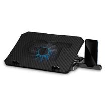 Suporte para Notebook GT - até 15.6 - com Cooler - 2 Portas USB - Suporte para Celular - Goldentec Suporte para Notebook GT - até 15.6 - com Cooler - 2 Portas USB - Suporte para Celular - Goldentec