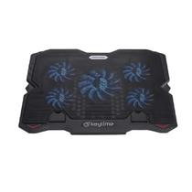 Suporte Para Notebook Keytime CoolStand 5 Ajustável C/ 5 Fans Preto - KYT00021 Suporte Para Notebook Keytime CoolStand 5 Ajustável C/ 5 Fans Preto - KYT00021