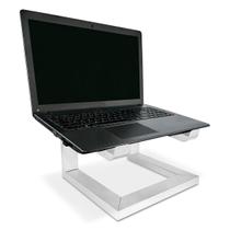 Suporte Para Notebook Laptop Stand Dj Em Aço Macbook Branco
