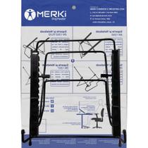 Suporte para Notebook Multi Level Preto SN-1263 com 20 Ajustes de Altura