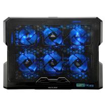 Suporte para Notebook Multilaser AC282 - até 17 - com LED - 6 coolers Suporte para Notebook Multilaser AC282 - até 17 - com LED - 6 coolers
