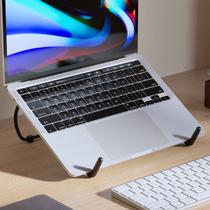 Suporte para Notebook Preto com Regulagem de Altura até 5 Posições Antiderrapante NR17 Reliza Smart