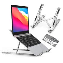 Suporte Para Notebook Tablet Alumínio Mesa Portátil Ajustável e Dobrável Suporte Para Notebook Tablet Alumínio Mesa Portátil Ajustável e Dobrável