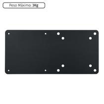 Suporte para NUC THIN Client CPU Mini PC Gabinete Mini - para ATRÁS do MONITOR- PLMSN01