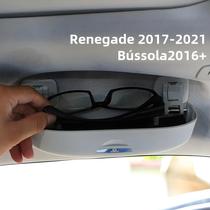 Suporte para Óculos de Sol Jeep Compass/Renegade (2016-2021) - Caixa de Armazenamento