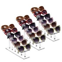 Suporte para óculos MOOCA Premium Acrílico Conjunto de 3 peças
