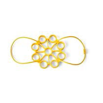 Suporte para Ovos Cuisipro de Silicone 16 x 16 x 2 cm Amarelo Suporte para Ovos Cuisipro de Silicone 16 x 16 x 2 cm Amarelo