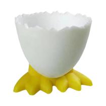 Suporte Para Ovos Em Forma De Pé De Galinha Divertido Separador De Ovos Container Para Ovos Cozidos Suporte Para Ovos Em Forma De Pé De Galinha Divertido Separador De Ovos Container Para Ovos Cozidos